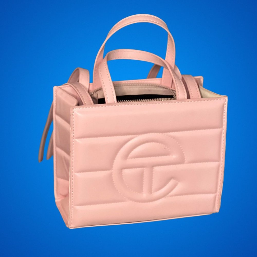 Baby Pink Telfar Mini Tote